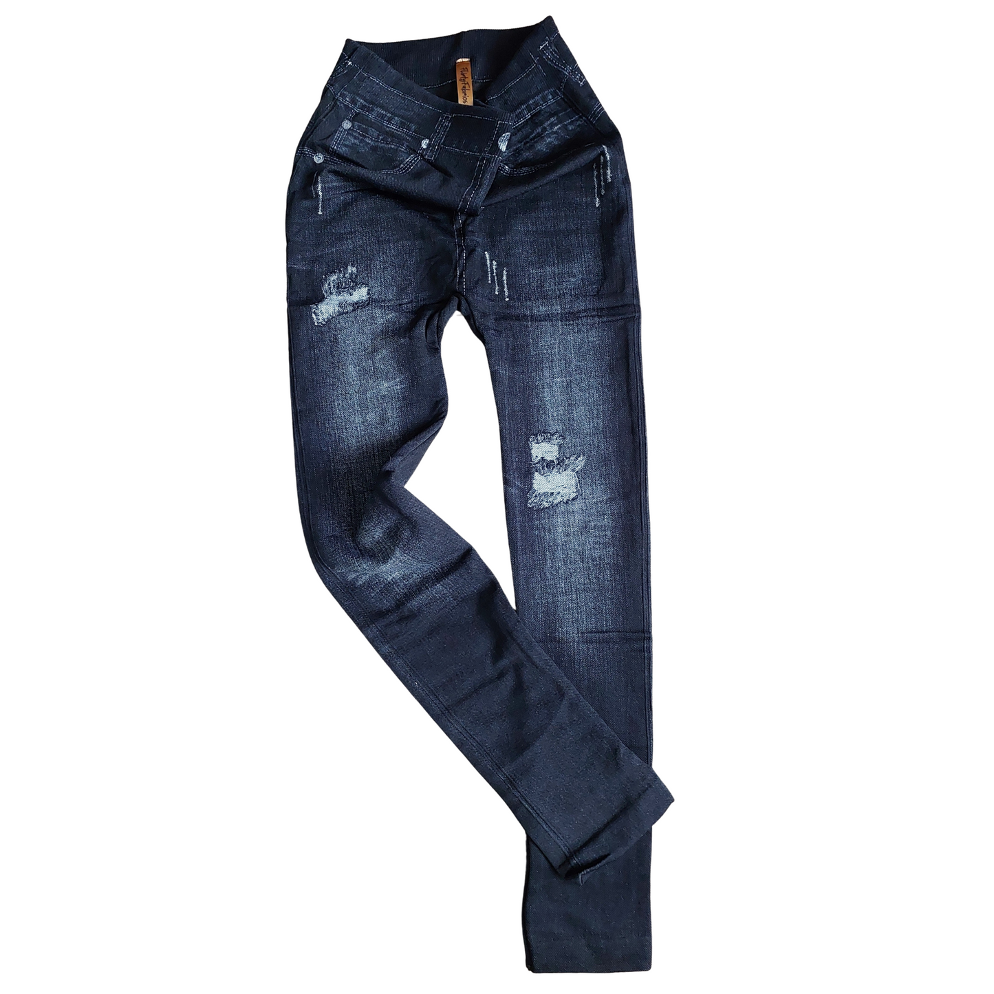 Leggings Winter Thermal Denim Print V2.1