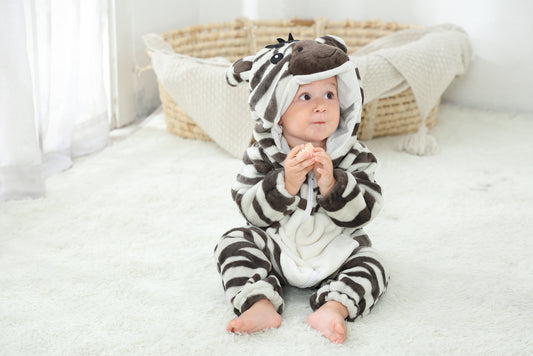 Zebra Jumpsuit for Kids