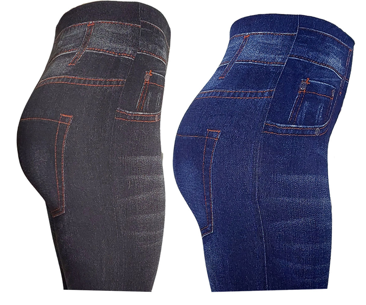 Legging Denim Lookalike set