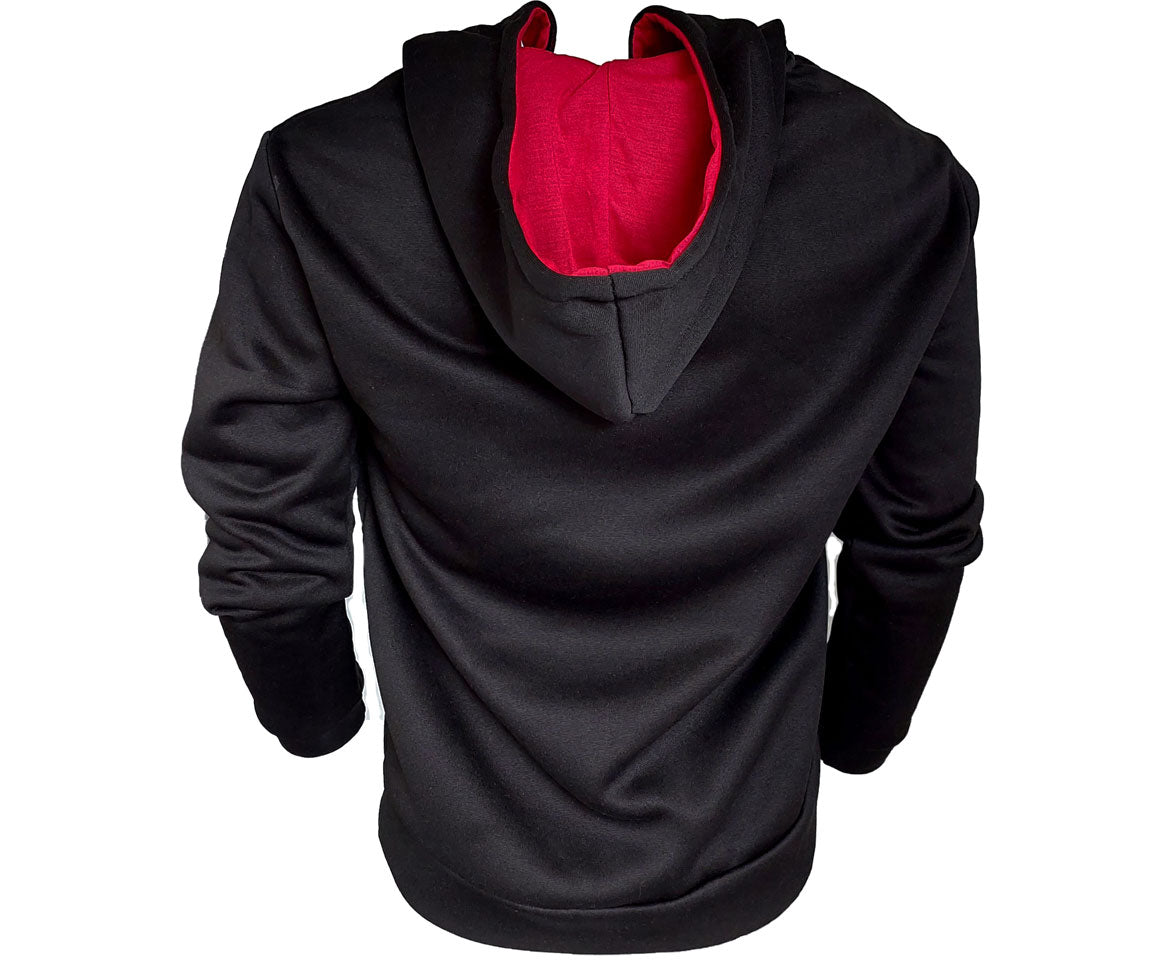 Men's Hoodie – Swag Edition -Black/Red