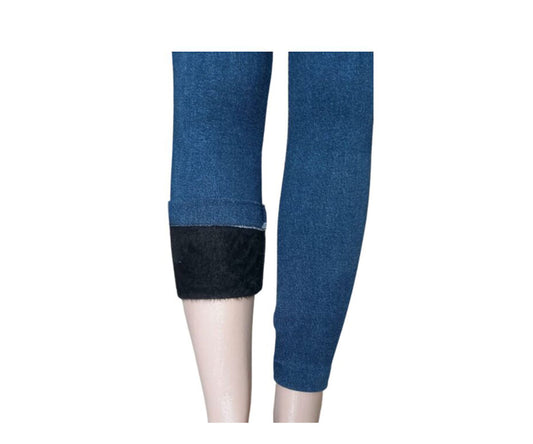 Leggings Winter Thermal Denim Print V2.0 Set