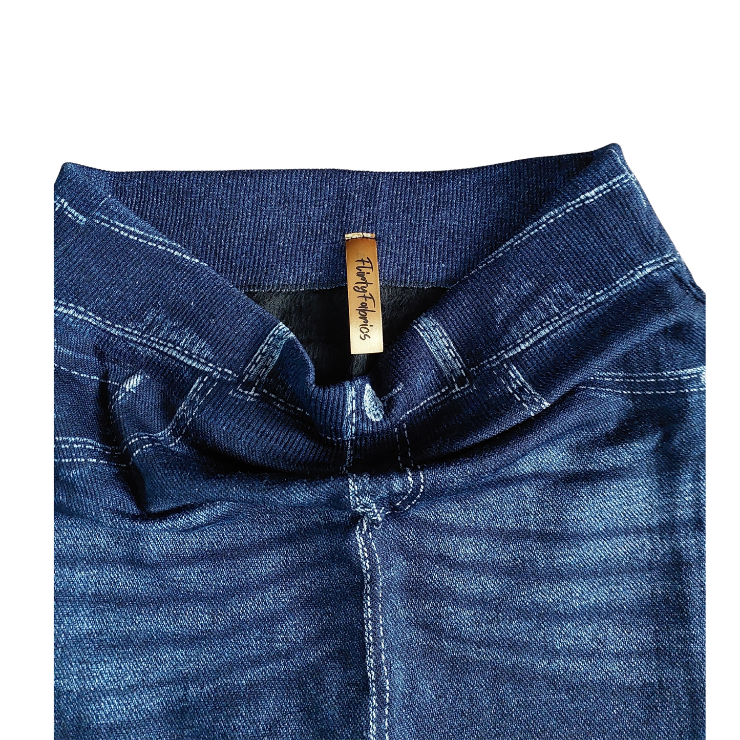 Leggings Winter Thermal Denim Print V2.0
