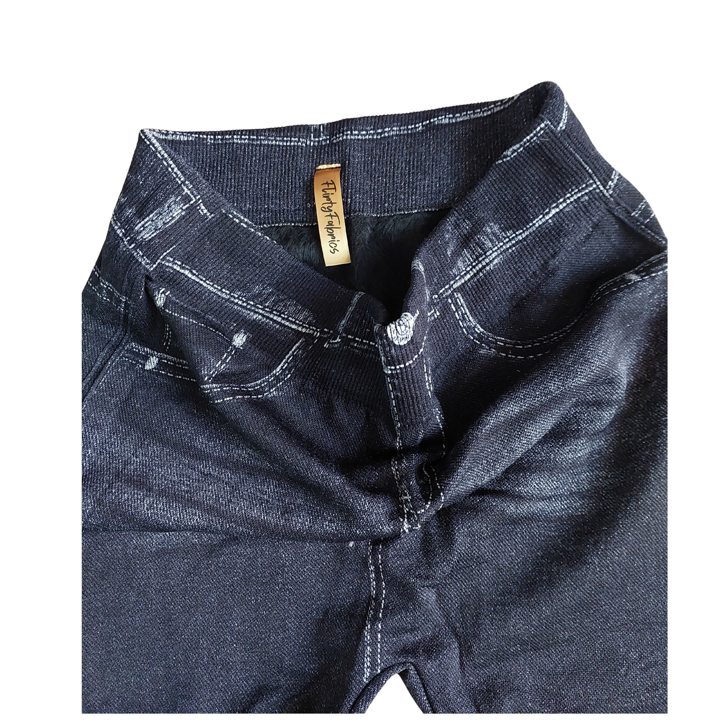 Leggings Winter Thermal Denim Print V2.0
