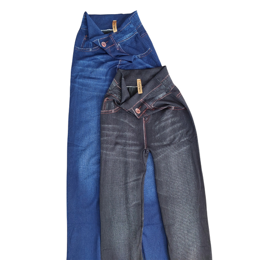 Legging Denim Lookalike set