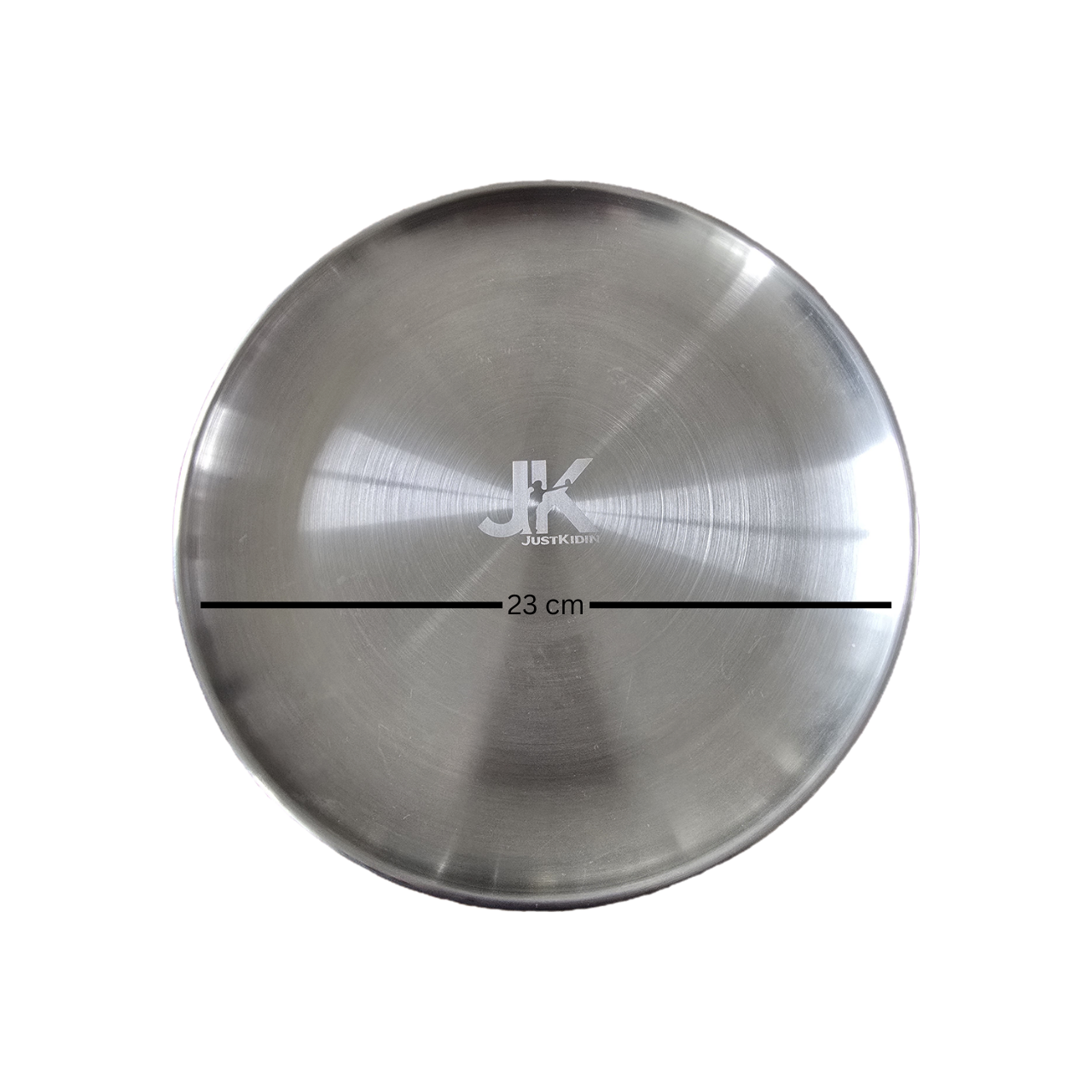 23cm Stainless Steel Plate - Heavy Duty 242g - Dishwasher Safe