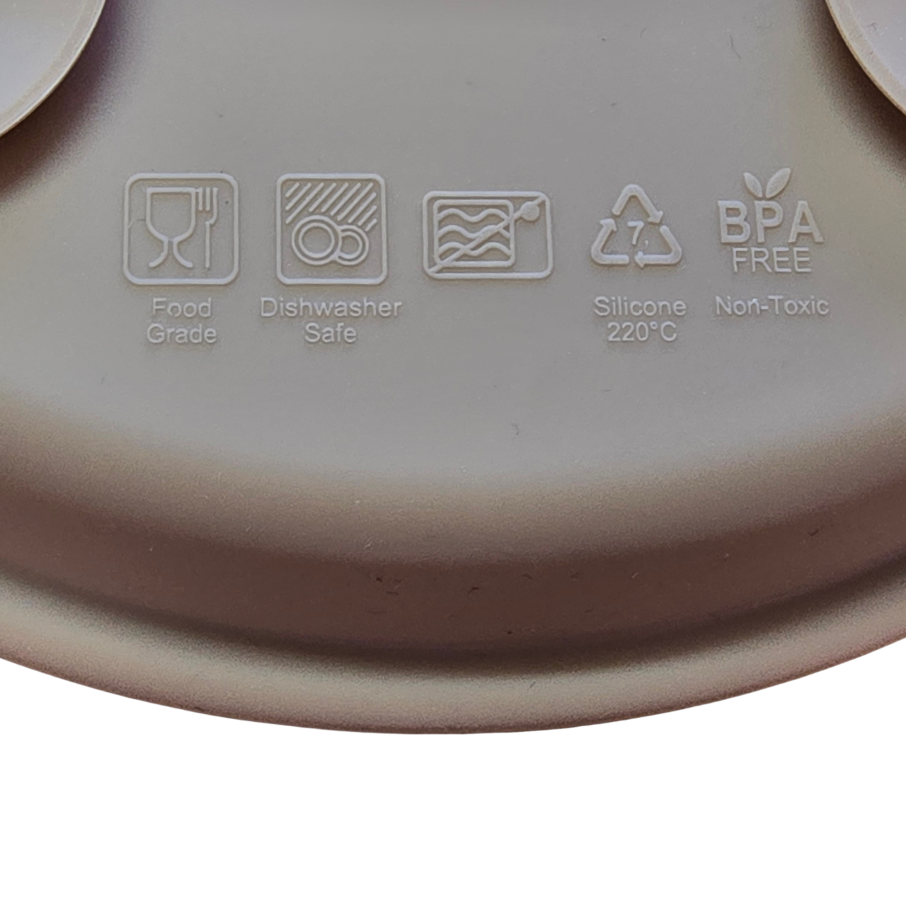 JKjustkidin Premium 304 Stainless Steel Baby Suction Plate BPA Free