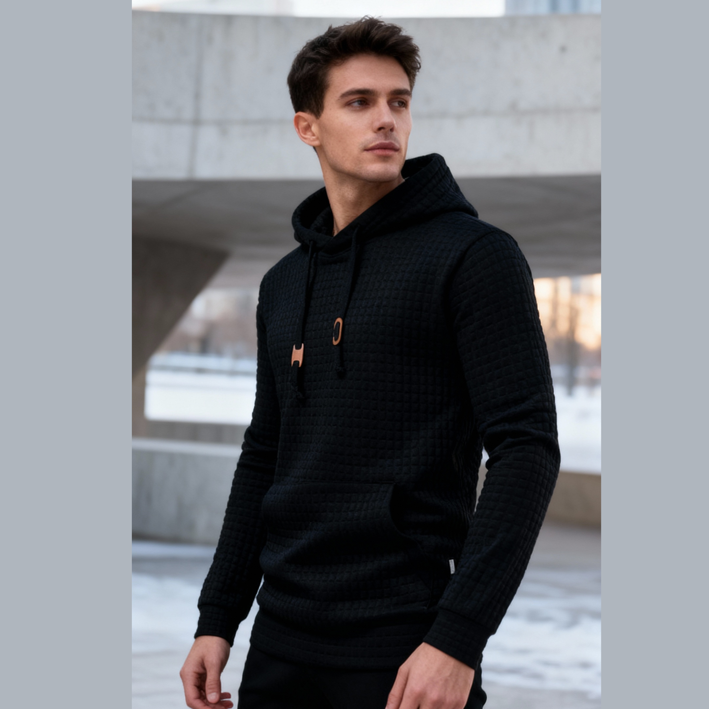 Men's Waffel Hoody