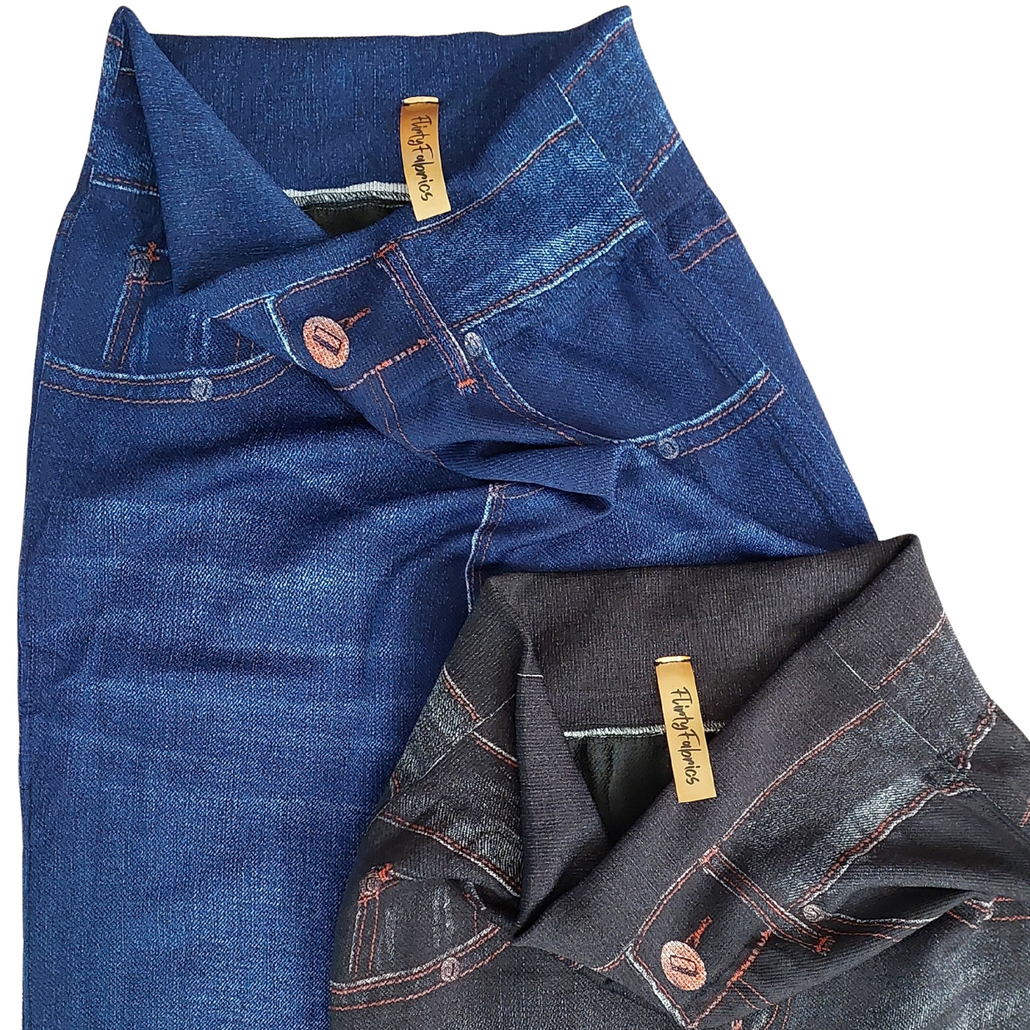 Legging Denim Lookalike set