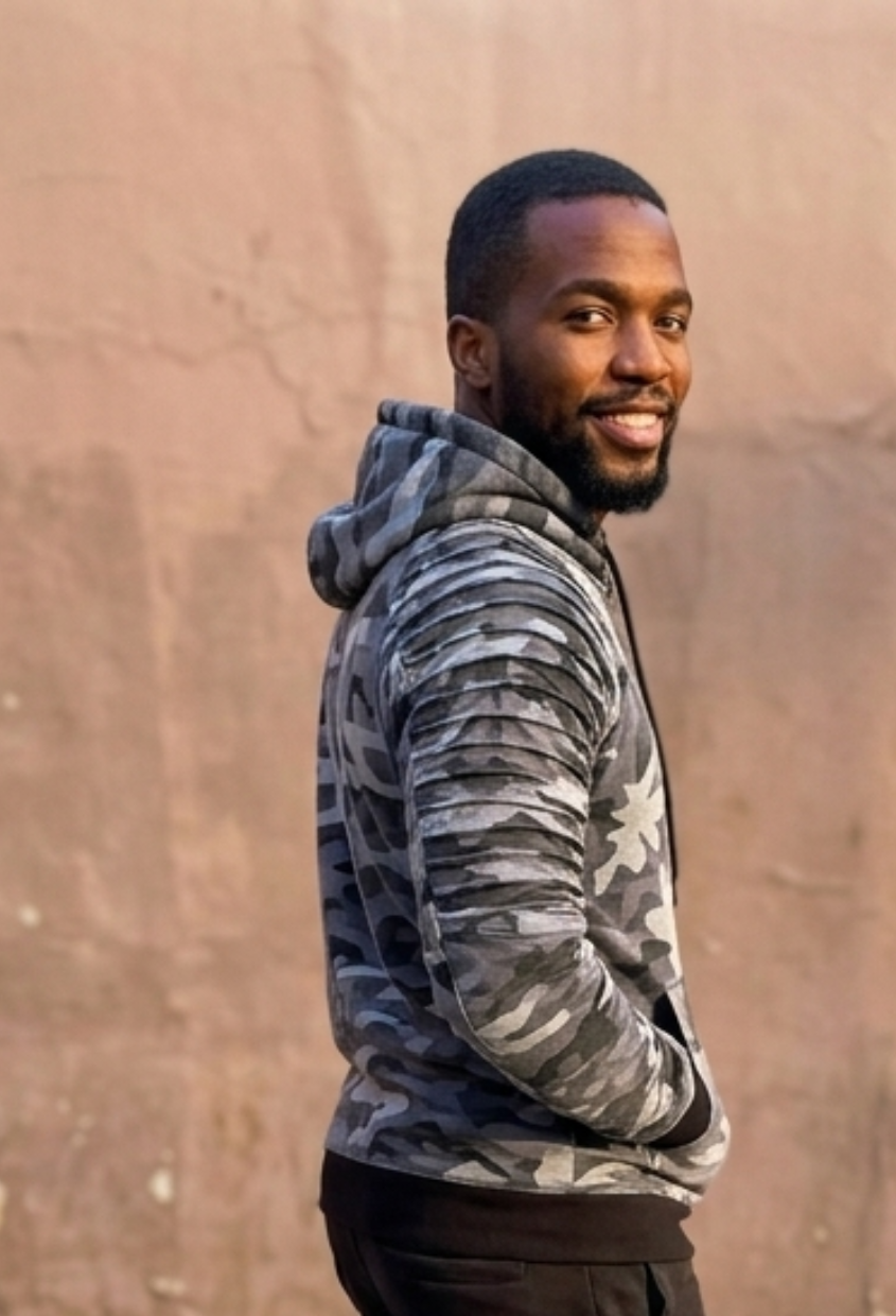 Men's Camo Summer Hoodie