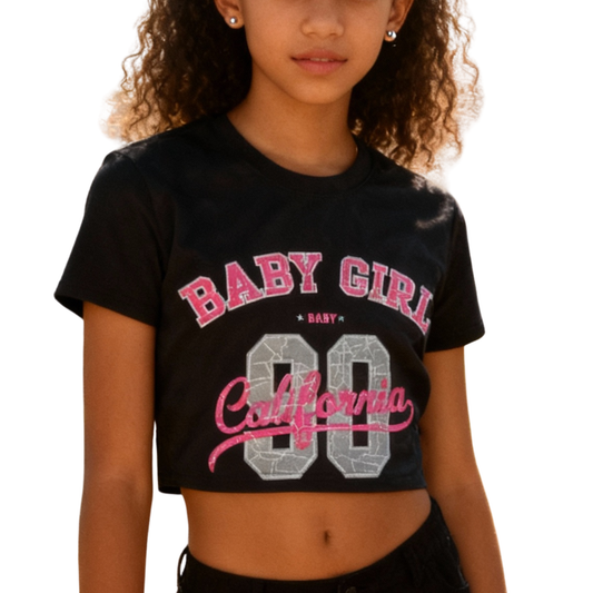 Teen Crop Top - 100% Cotton