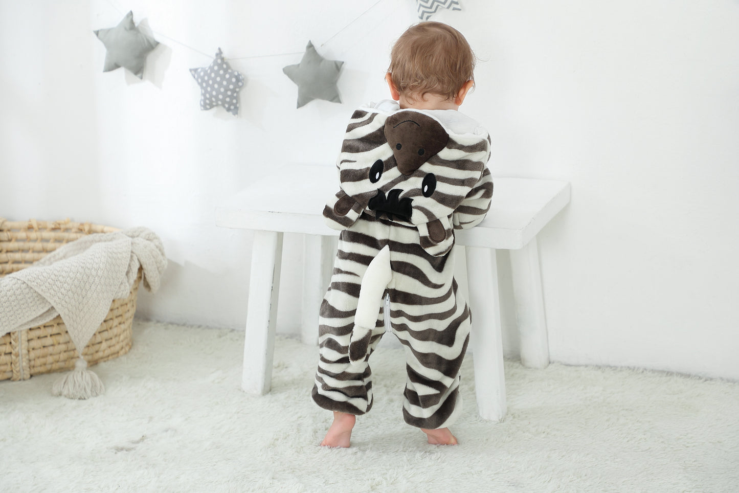 Zebra Jumpsuit for Kids