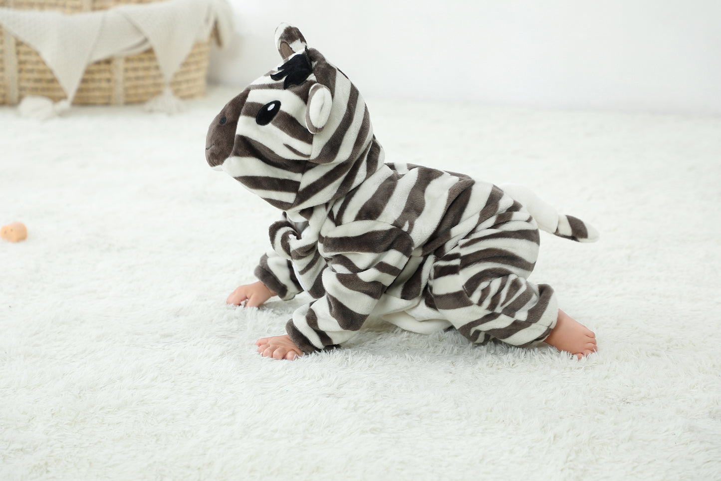 Zebra Jumpsuit for Kids